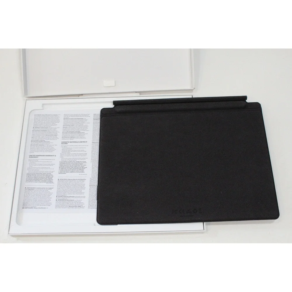 Microsoft Surface Pro Keyboard Model 1905 Black Backlit Type Cover QWERTY Layout